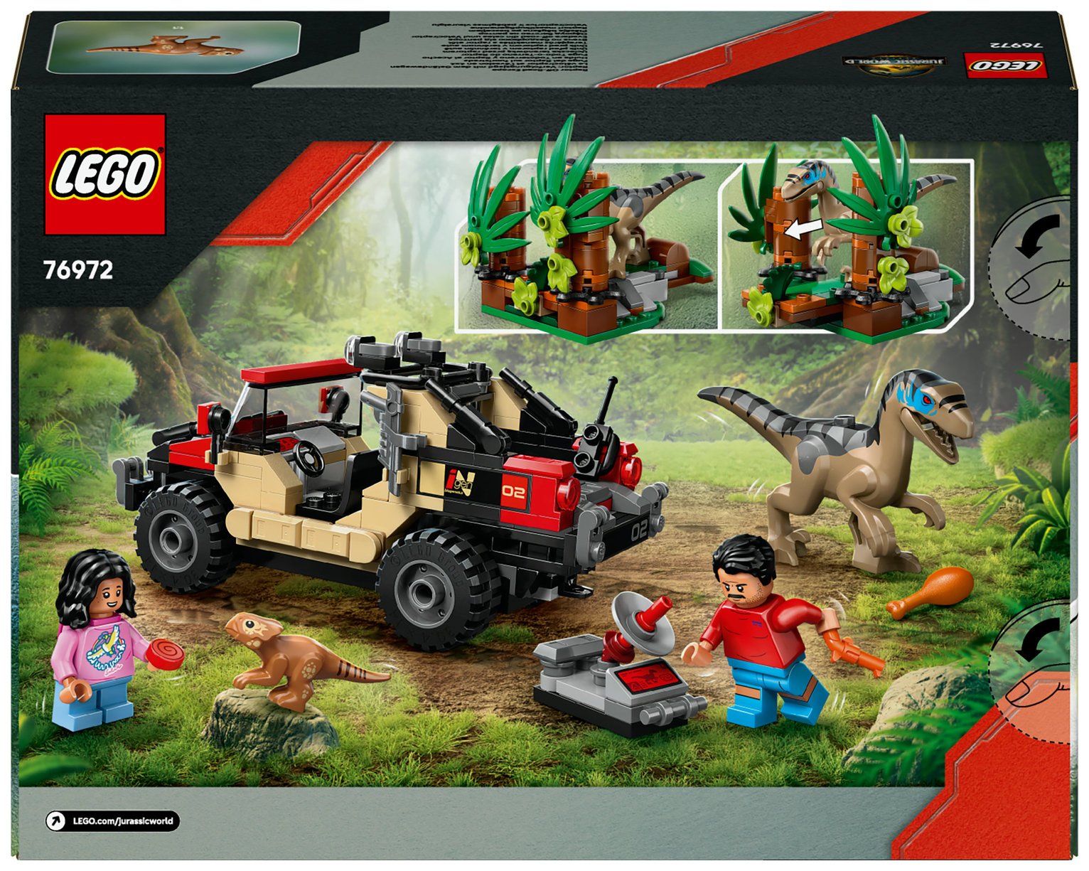 JOKERD ＜ULTIMATE＞T-pe. polygon Buy LEGO Jurassic World Raptor Off-Road Escape Dino Toy 76972
