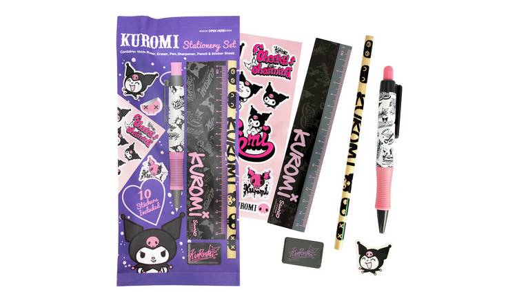 Sanrio Kuromi Stationery Set