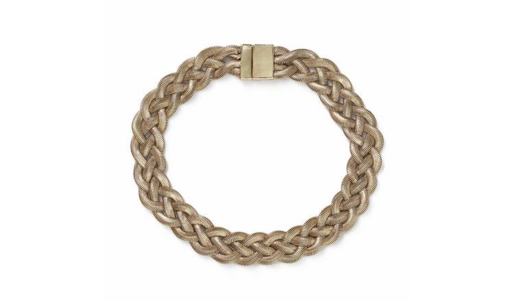 Freedom  Gold Plated Snake Chain Necklace