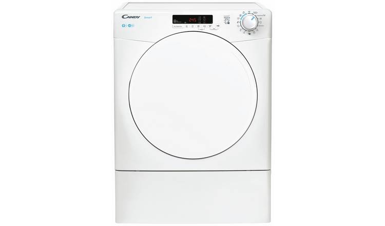 Candy CSE C9DF-80 9KG Condenser Tumble Dryer - White
