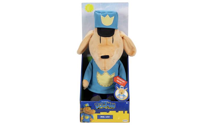 Dog Man Feature Soft Toy