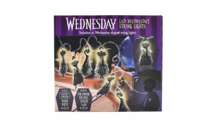 Wednesday Dance Pose Multi Coloured LED String Lights 