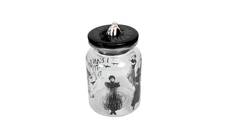 Wednesday Treat Glass Jar 