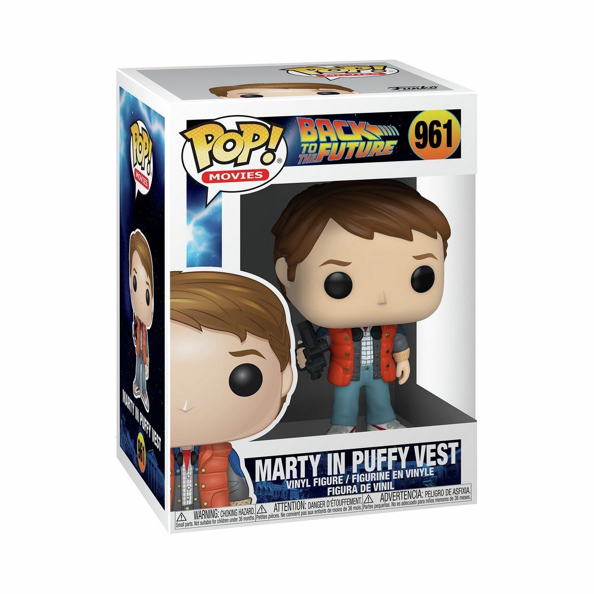 Funko POP! Back To The Future Marty In Puffy Vest Figure