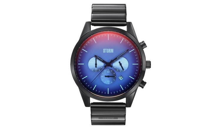STORM Crusader Blue Dial Stainless Steel Strap Watch