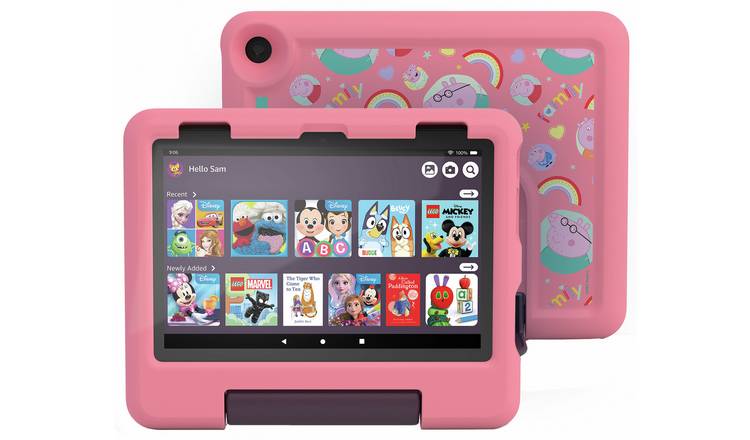 Amazon Fire HD 8 Kids 8 Inch Tablet for Ages 3-7 32GB - Pink