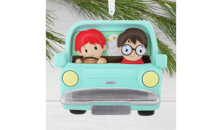 Hallmark Harry Potter Flying Car Hanging Ornament