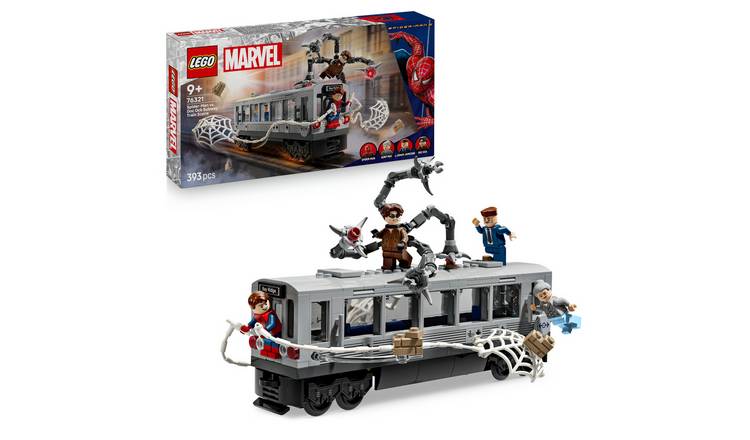 LEGO Marvel SpiderMan vs Doc Ock Subway Scene 76321 PREORDER