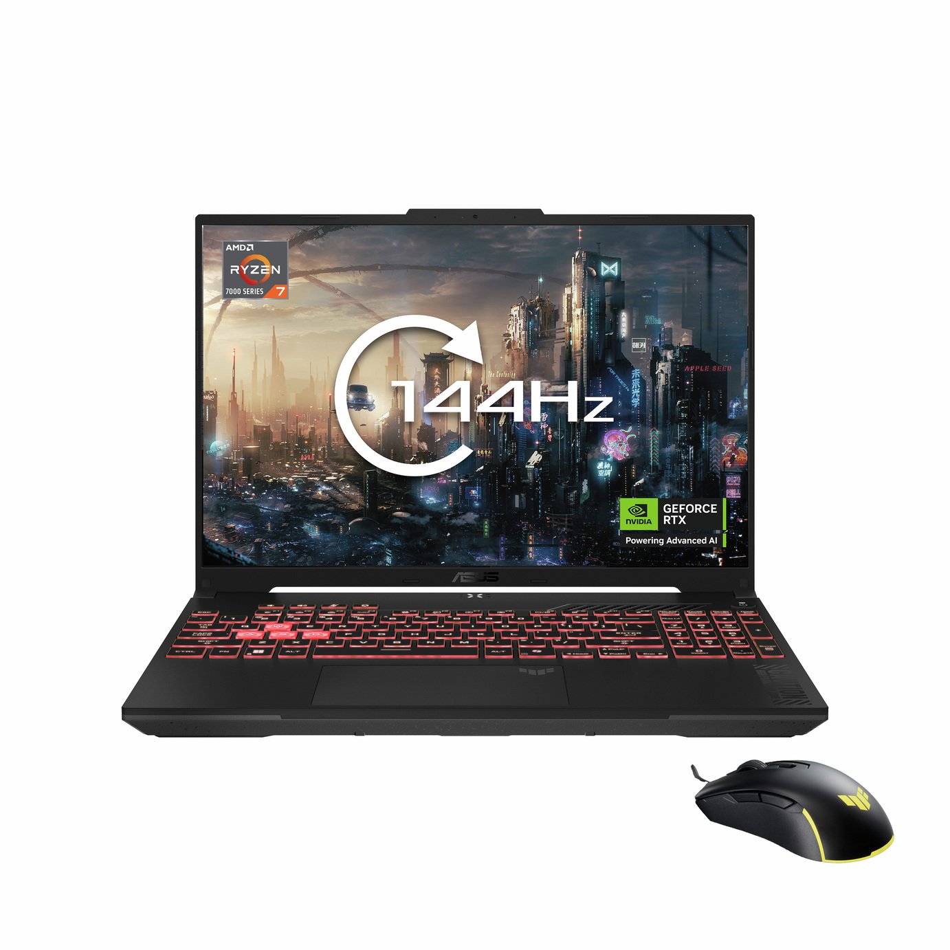 ASUS TUF AI 16in Ryzen 7 16GB 512GB RTX4050 Laptop