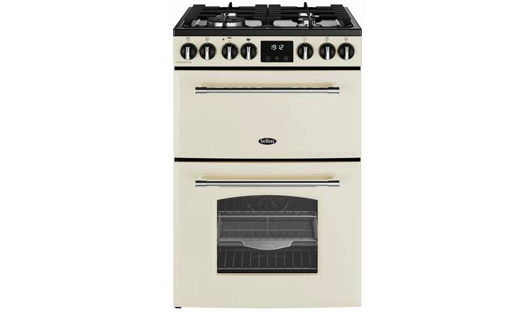 Belling 444411814 60cm Dual Fuel Cooker - Cream