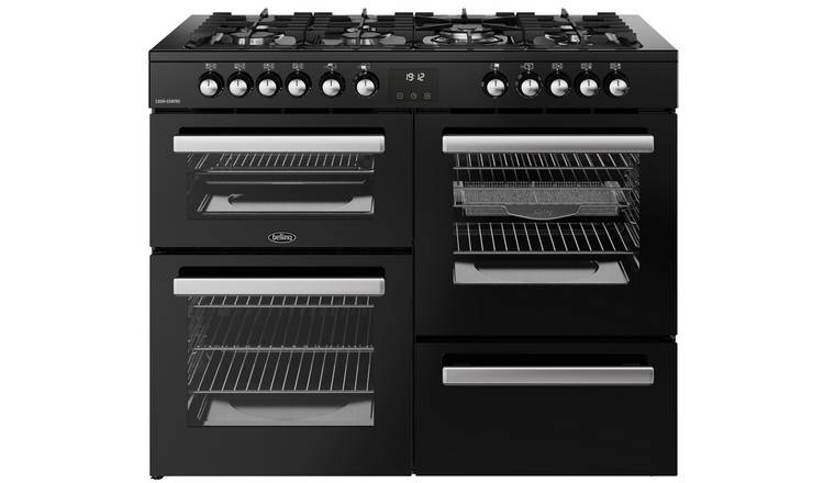 Belling 444411805 110cm Dual Fuel Range Cooker - Black