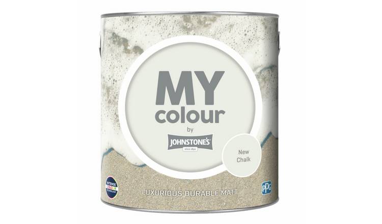 Johnstone's MY colour Durable Matt Paint 2.5L - New Chalk