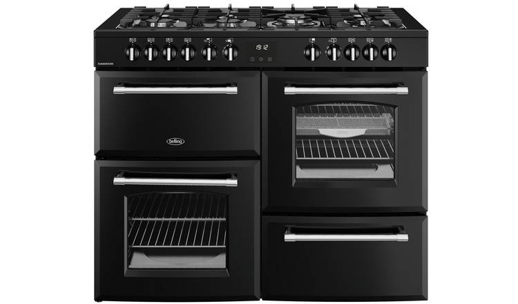 Belling 444411838 110cm Dual Fuel Range Cooker - Black