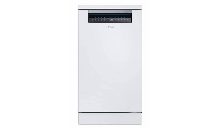 Haier XF1C3TB1FW 80 Slimline Dishwasher – White