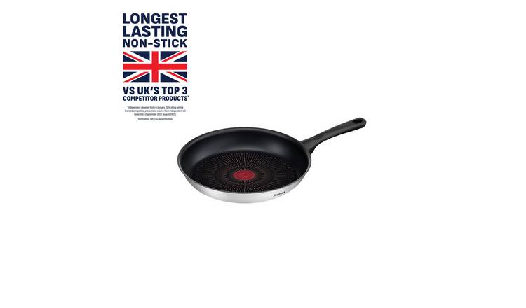 Tefal 24cm Titanium Edition Stainless Steel Frying Pan