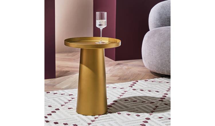 Habitat Enya Side Table - Gold