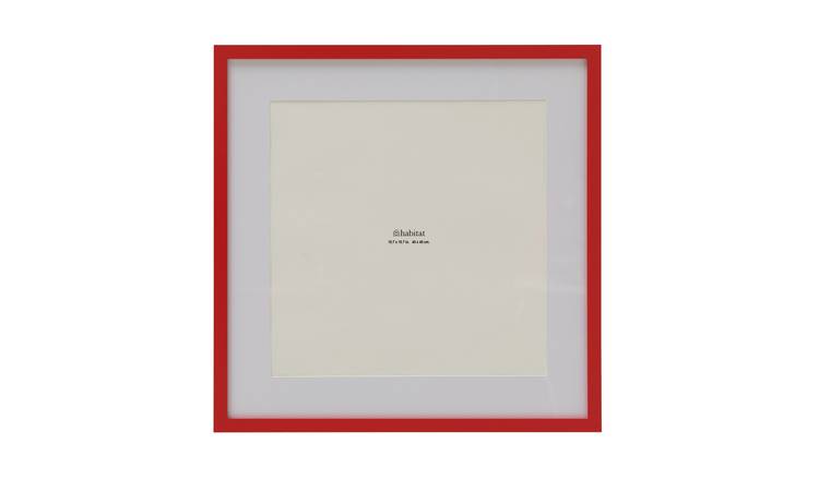 Habitat Red Square Picture Frame - 16x16"