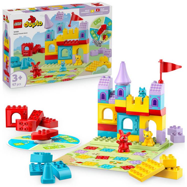 LEGO DUPLO Hopsy's Castle Game Toy with Animal Figures 10450 0