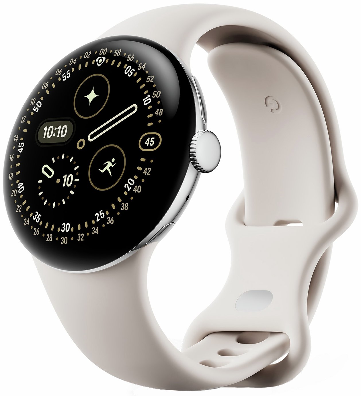 Google Pixel Watch 4 41mm Wi-Fi Smart Watch - Porcelain