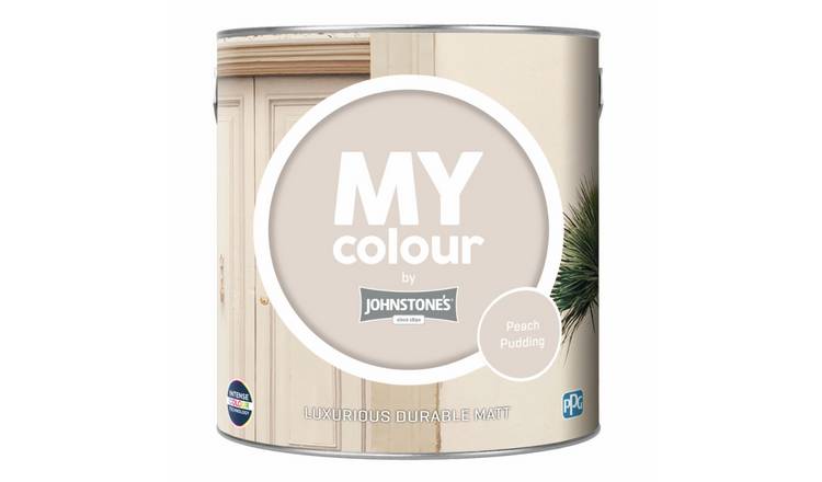 Johnstone's MY Colour Durable Matt Paint Peach Pudding 2.5L