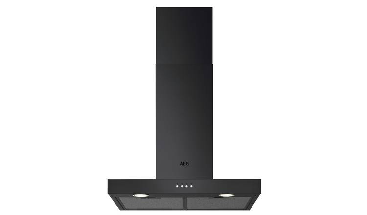 AEG DBX3651R 60cm Chimney Cooker Hood - Black