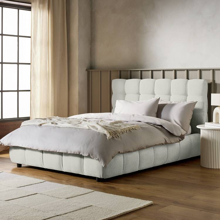 Habitat Bowie Small Double End Lift Ottoman Bed - Grey 0