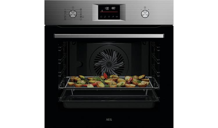 AEG OS6PB50AM Built In Single Electric Oven-Stainless Steel