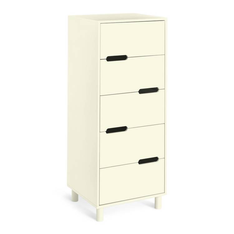 Habitat Henri 5 Drawer Chest - White 0