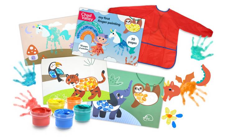 Chad Valley My First Finger Painting Set