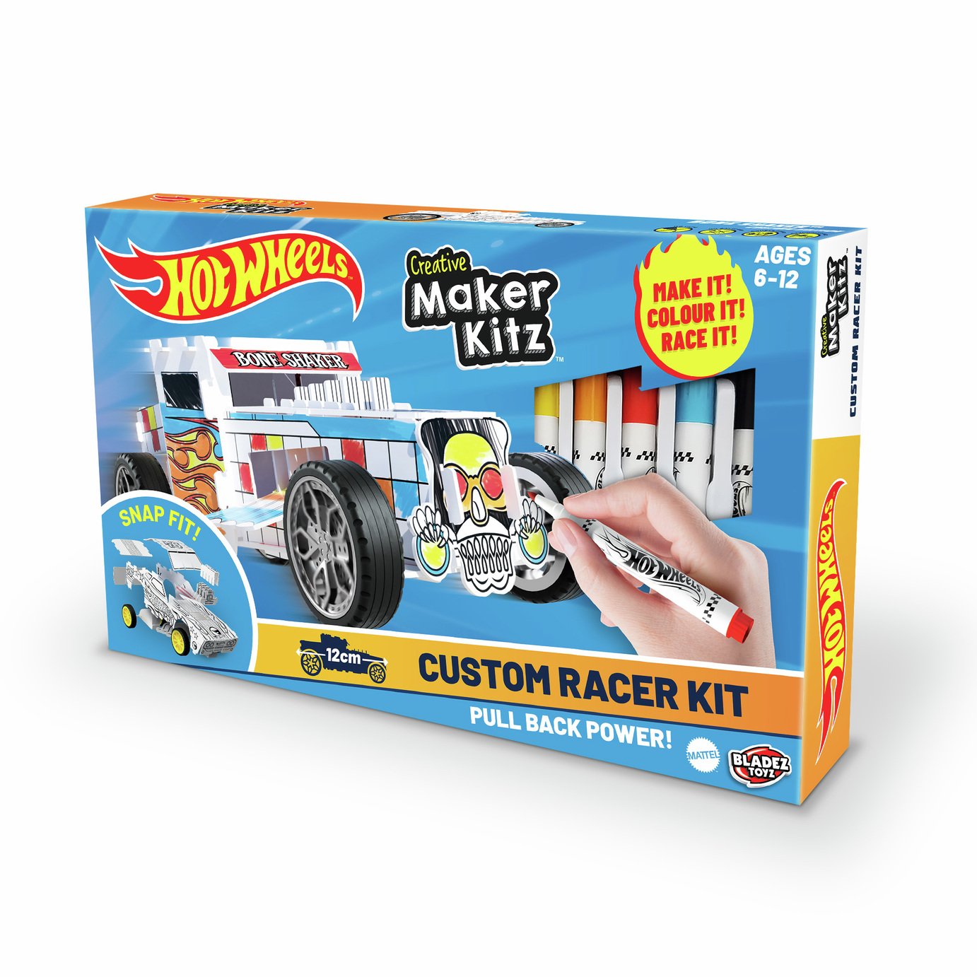 Buy Hot Wheels Maker Kitz Custom Racer Kit | Kids arts and crafts