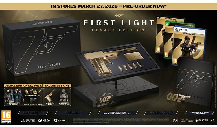 007 First Light Legacy Edition PS5 Game Pre-Order