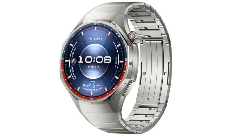 HUAWEI Watch GT6 Pro 46mm GPS Titanium Smart Watch - Silver