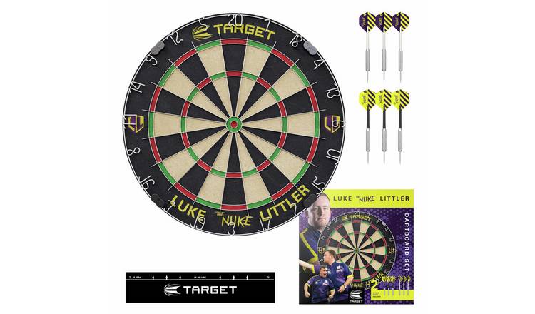 Target Luke Littler Dartboard Set