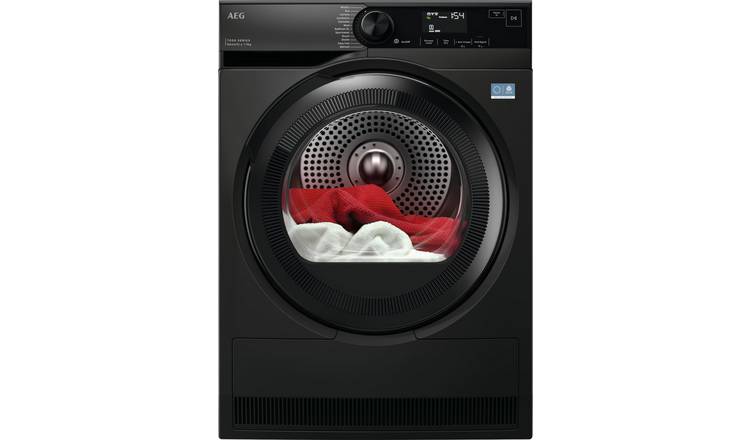 AEG TR749GU4B 9KG Heat Pump Tumble Dryer - Anthracite