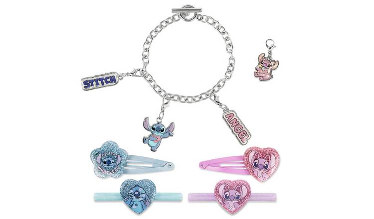 Disney Lilo and Stitch Charm Bracelet Set - Pack of 7