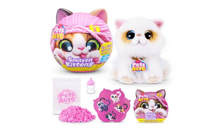 Pets Alive Smitten Kittens Series 2 Interactive Soft Toy