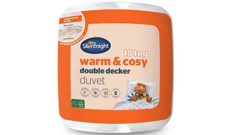 Silentnight Warm & Cosy Double Decker Duvet Set - Superking