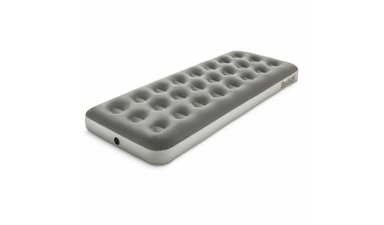 Bestway Flocked Single Airbed with Mains Pump