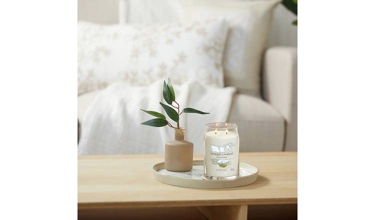 Yankee Signature Large Jar Candle - Clean Cotton