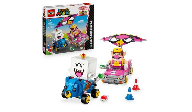 LEGO Super Mario: Mario Kart – Wario & King Boo Toy 72038