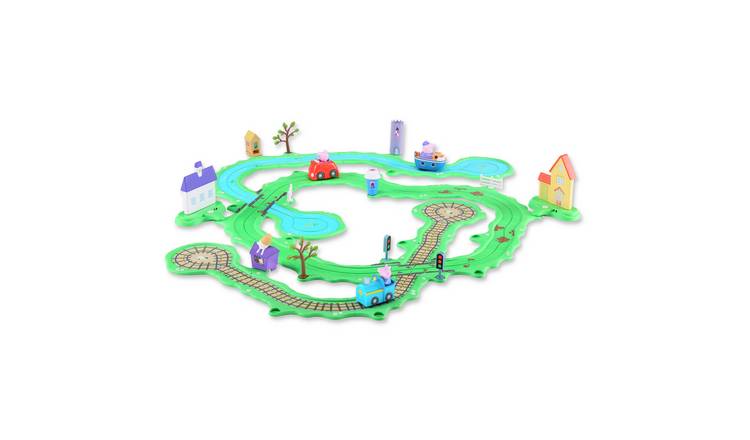 Peppa Pig Whizz Around Peppa's Great Big Track & Vehicle 