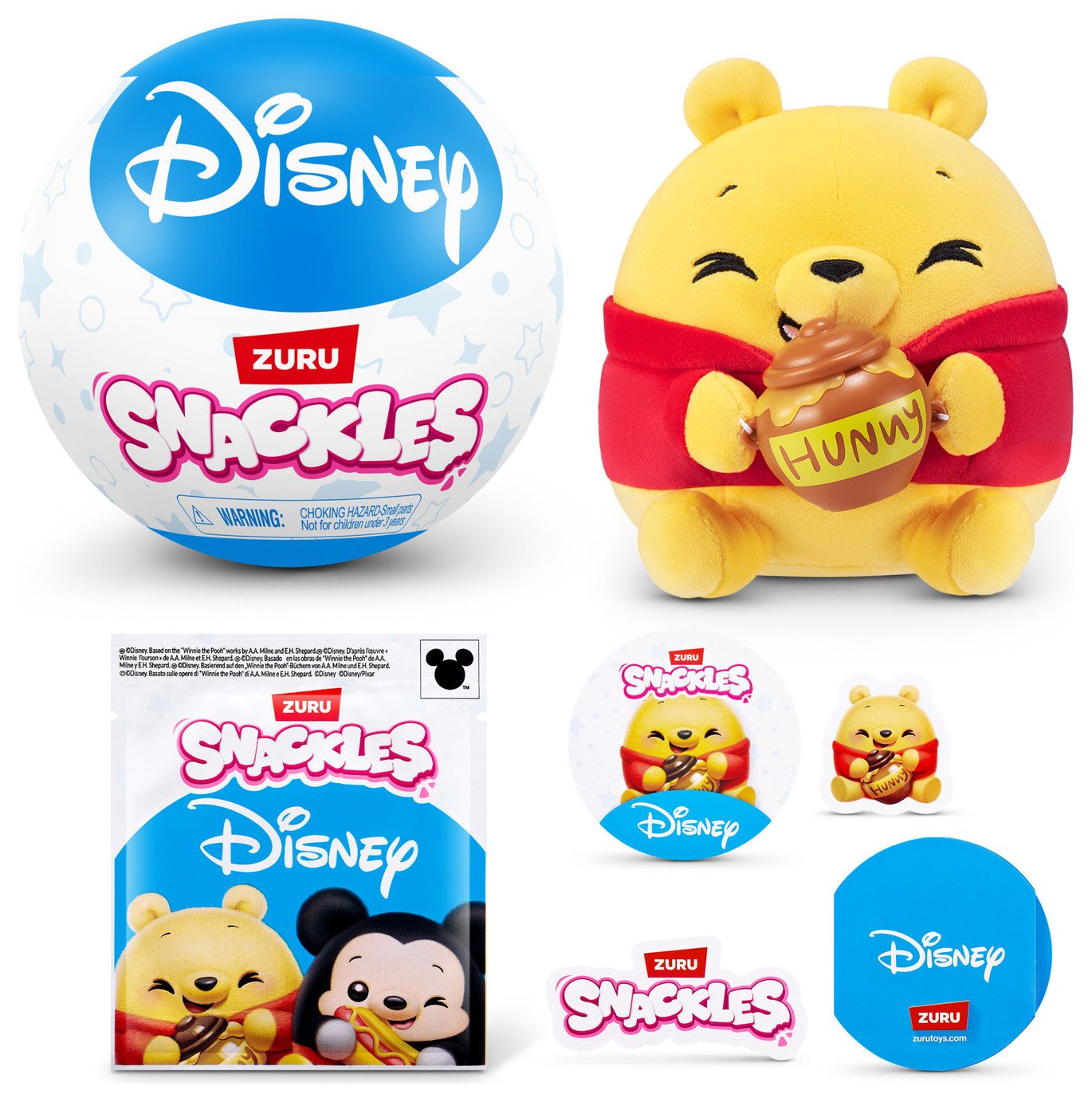 Buy Snackles S1 Disney Capsule 5inch Bulk Soft Toy | Teddy bears