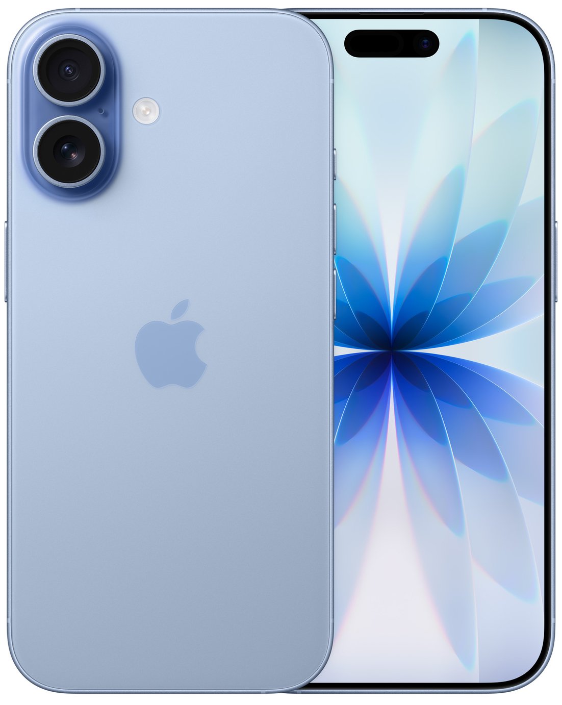 SIM Free iPhone 17 5G 256GB AI Mobile Phone - Mist Blue