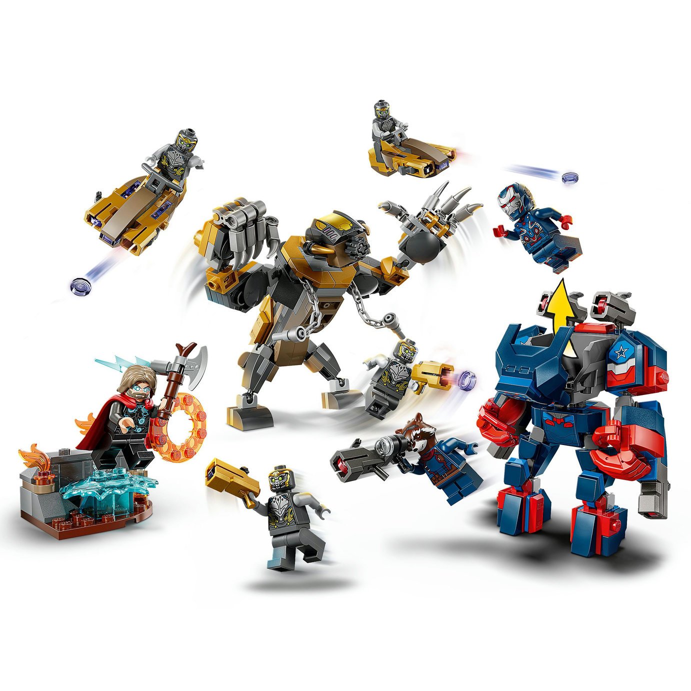 Buy LEGO Marvel Avengers: Endgame Thor vs. Chitauri Set 76322