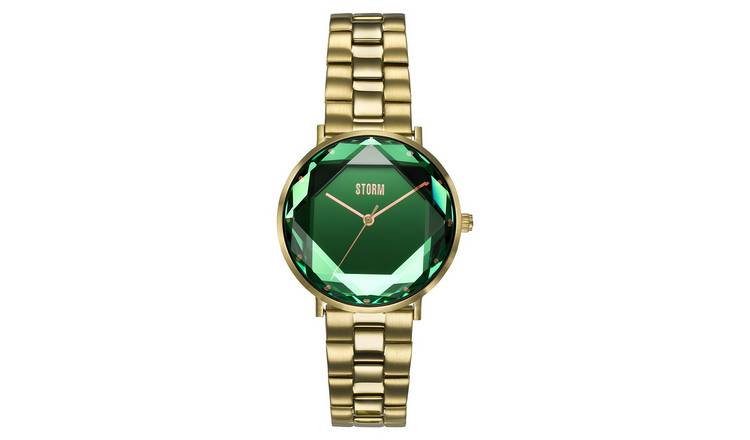 STORM Elexi Green Dial Stainless Steel Strap Watch