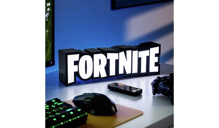 Fortnite Logo USB LED Novelty Light - Black & White