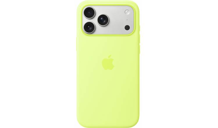 Apple iPhone 17 Pro Max Silicone Case MagSafe - Neon Yellow