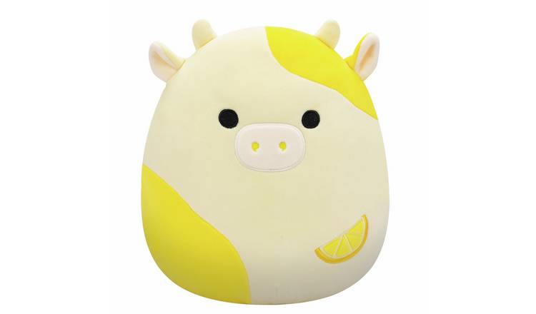 Squishmallows 12 Inch Dagmar Lemon Cow Soft Toy