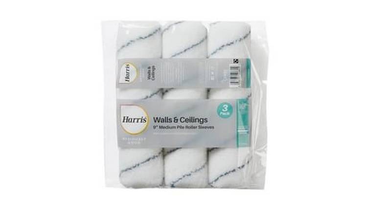 Harris 9" Medium Pile Roller Sleeves - Pack of 3