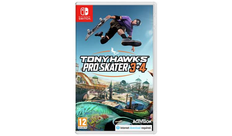 Tony Hawk's Pro Skater 3 + 4 Nintendo Switch Game